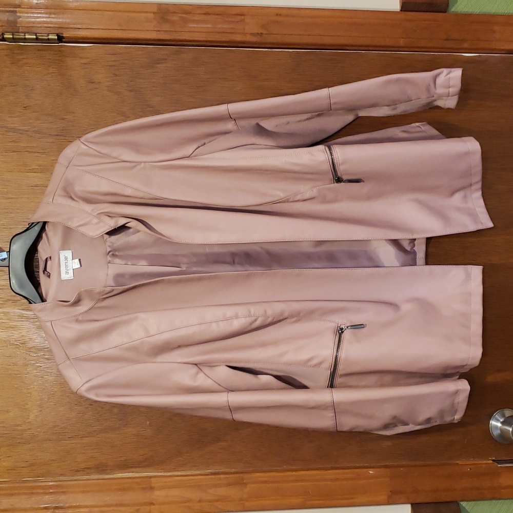 18/20 Avenue Mauve Jacket with Zipper Pockets